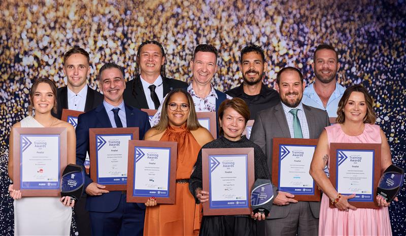 2025 Queensland Training Award Tropical North Region winners  Group photo of 2025 Queensland Training Award Tropical North Region Winners